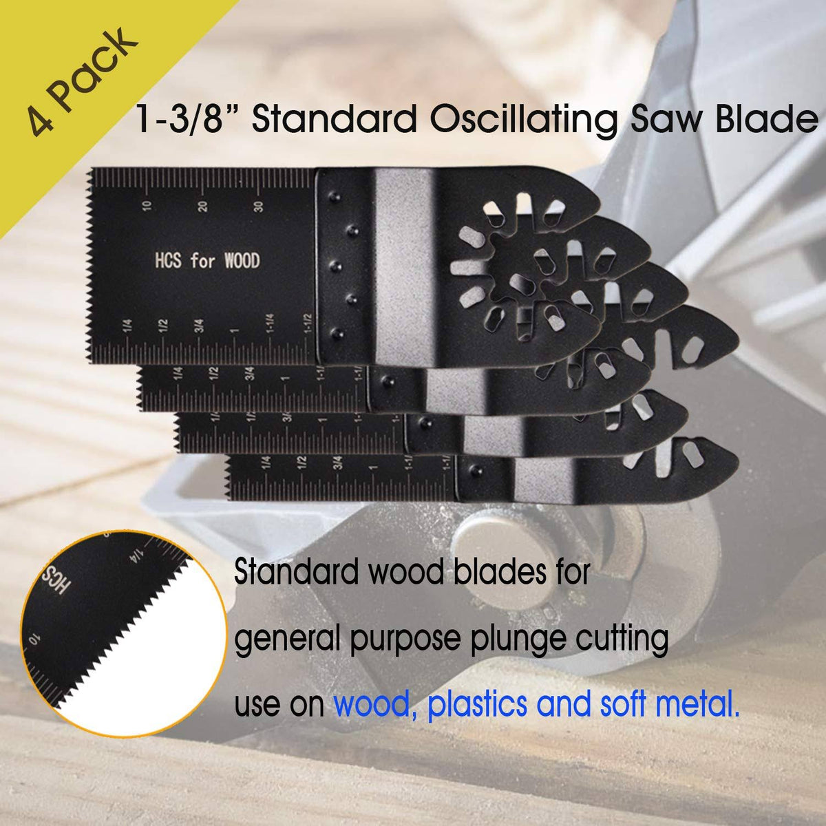 50 Wood Oscillating Multi Tool Saw Blades P700577