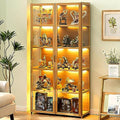 68" Curio Display Cabinet with Acrylic Glass Door R7629