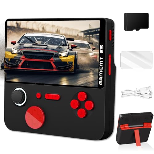 Black Handheld Retro Game Console with 64G 15000+ Games E688