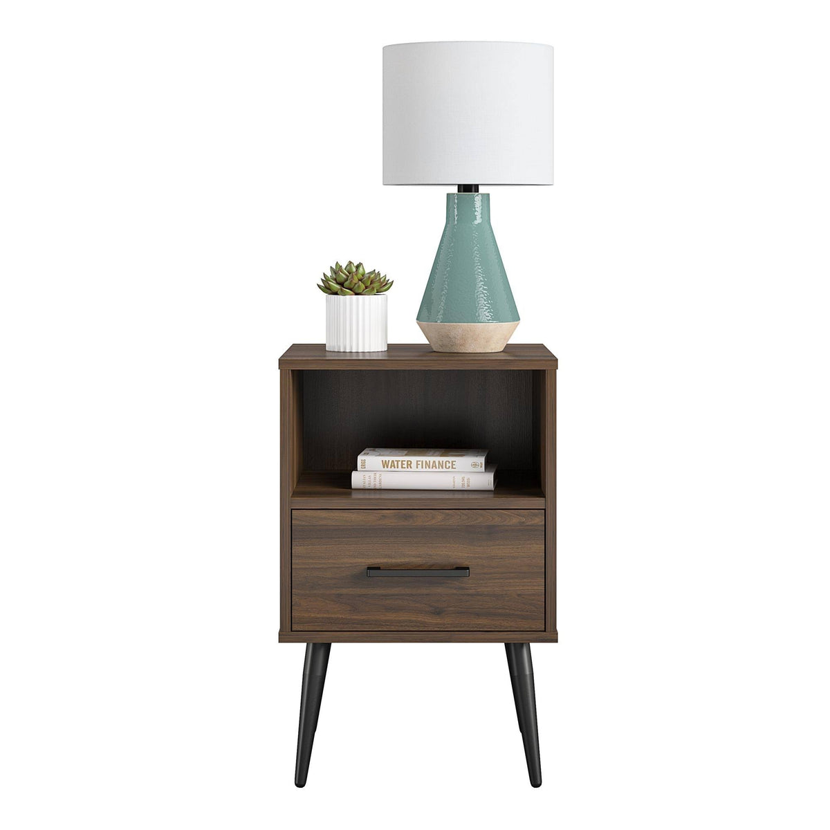 Walnut End Table A8276