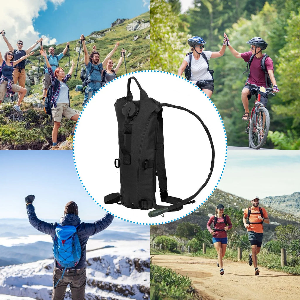 Black 3L Hydration Backpack G22818