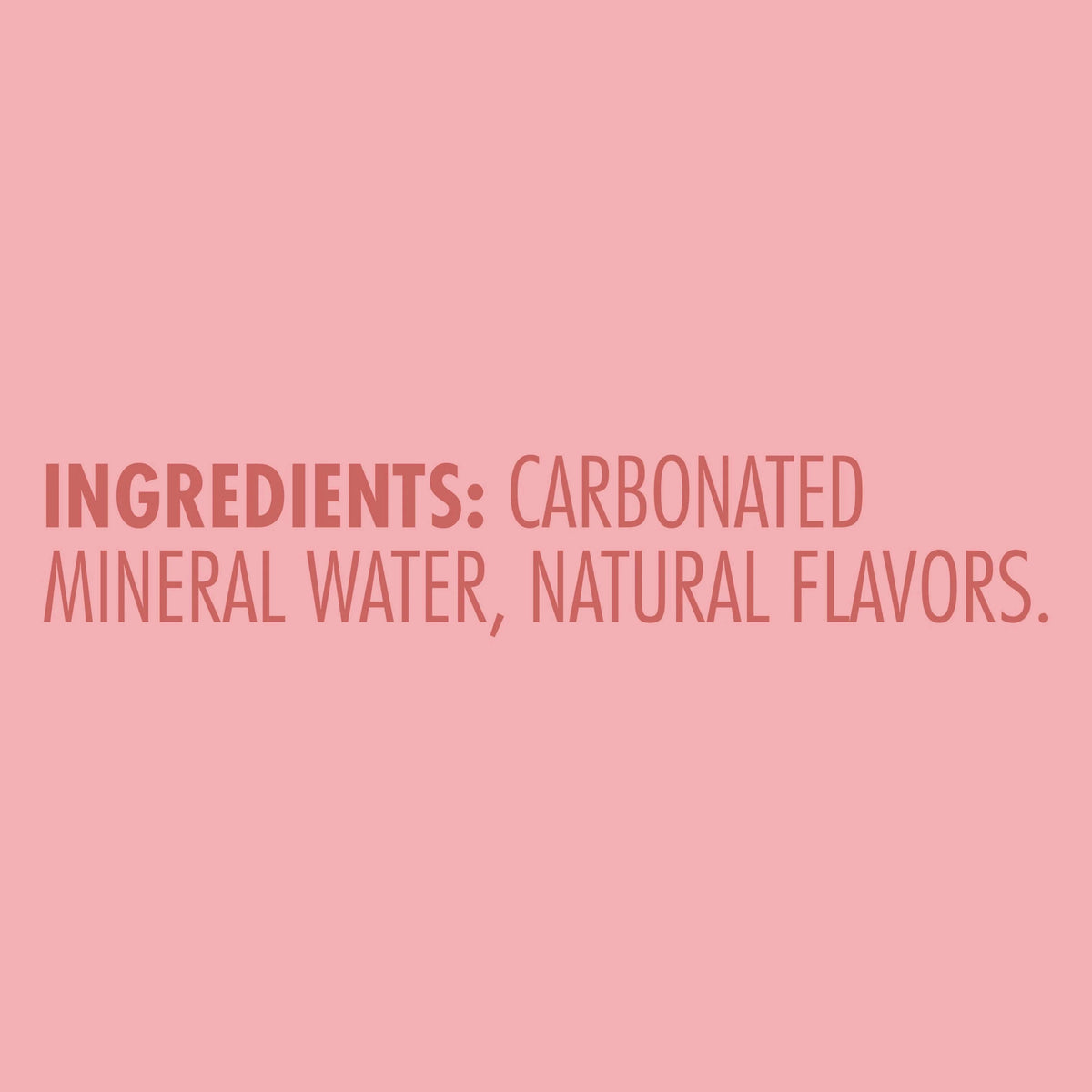 Pink Grapefruit & Citrus Flavored Mineral Water with CO2 Added, 8 Pack of 11.15 Fl Oz Cans R514361