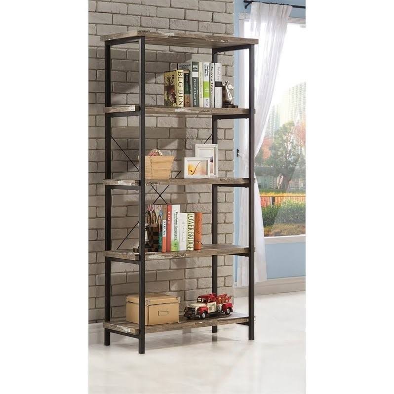 4 Shelf Bookcase in Salvaged Cabin G886