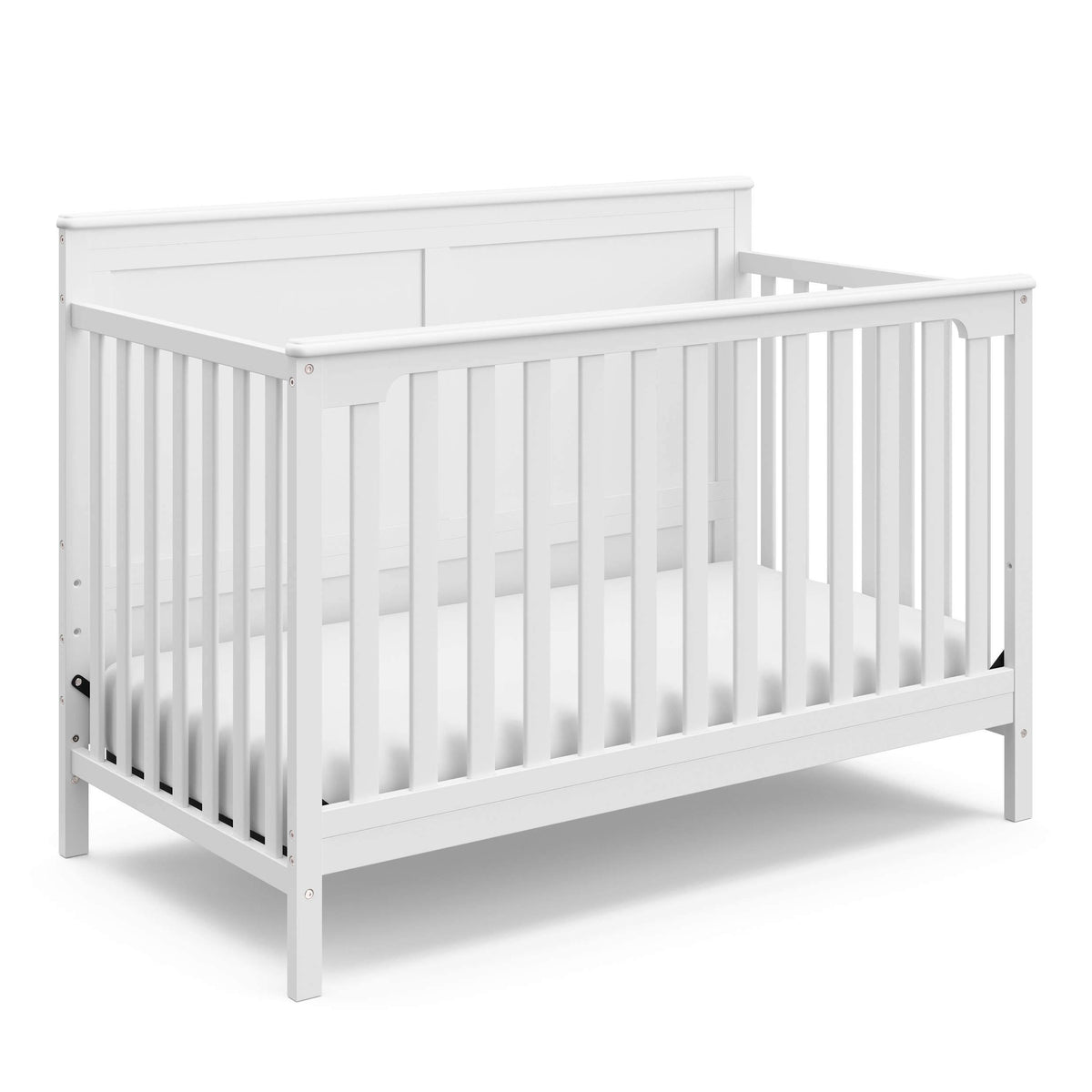 White 4-in-1 Convertible Crib Q963943