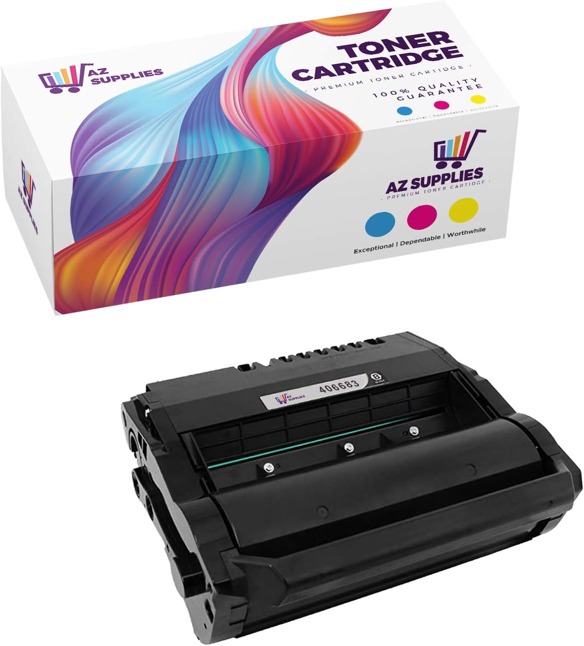 Compatible Toner Cartridge for Ricoh Aficio SP 5200DN (Black - 1 Pack) H8140