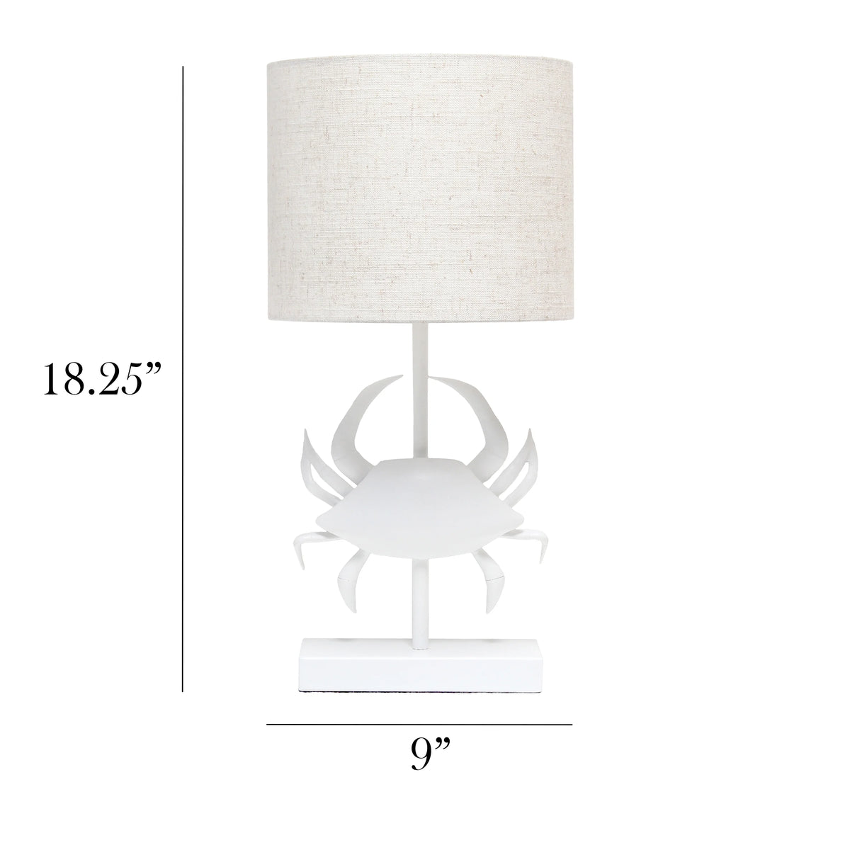 White Coastal Table Desk Lamp R169