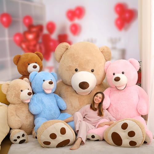 5 Feet Brown Teddy Bear Plush R28636