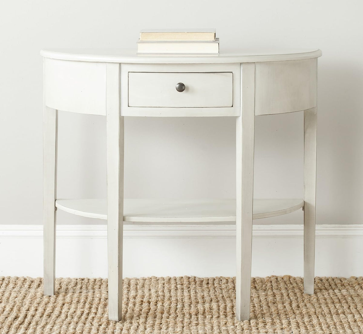 White Birch Console Table Q2814