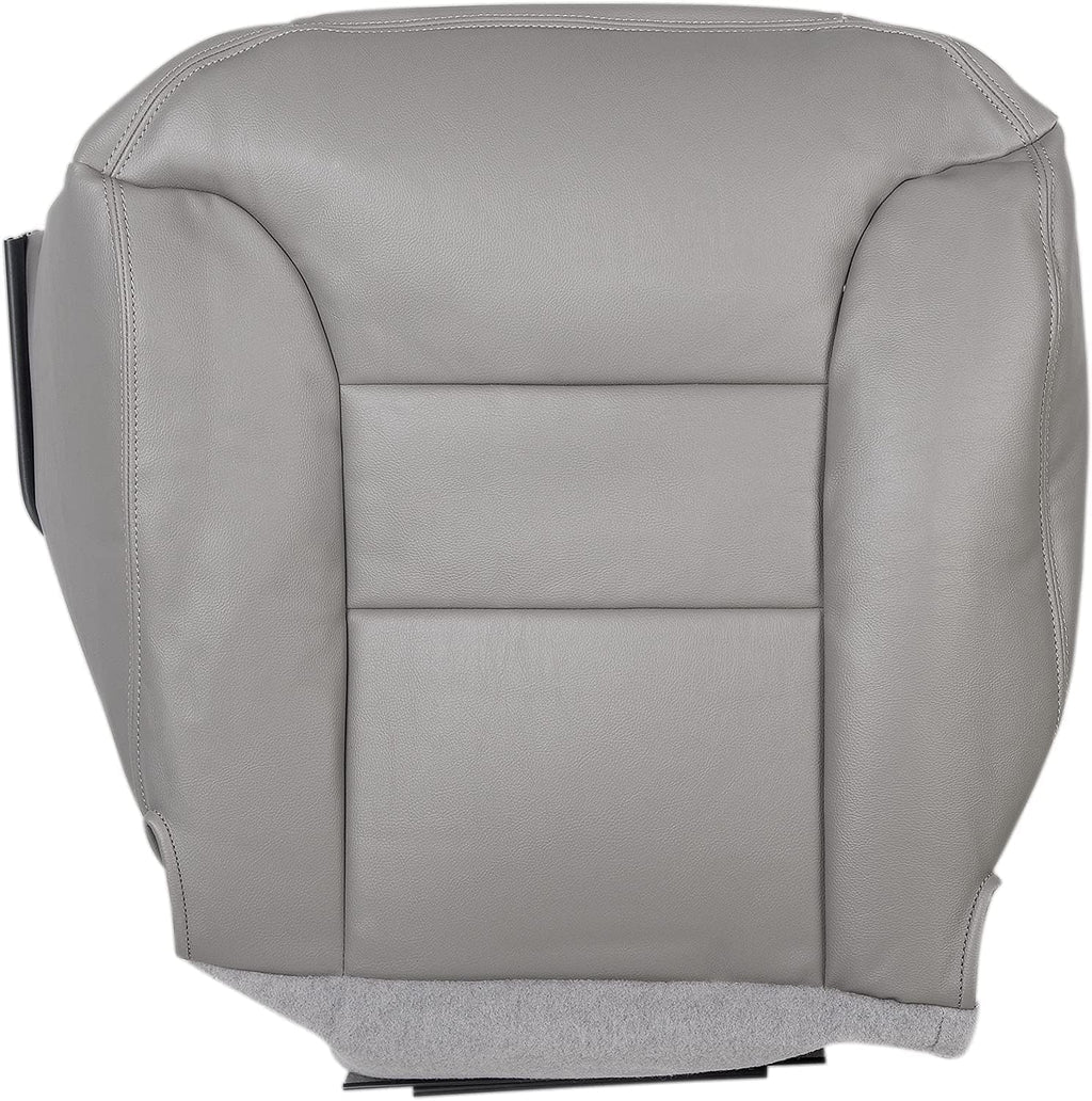 Gray Leather Front Driver Side Seat Cover Pack of 2 T16034