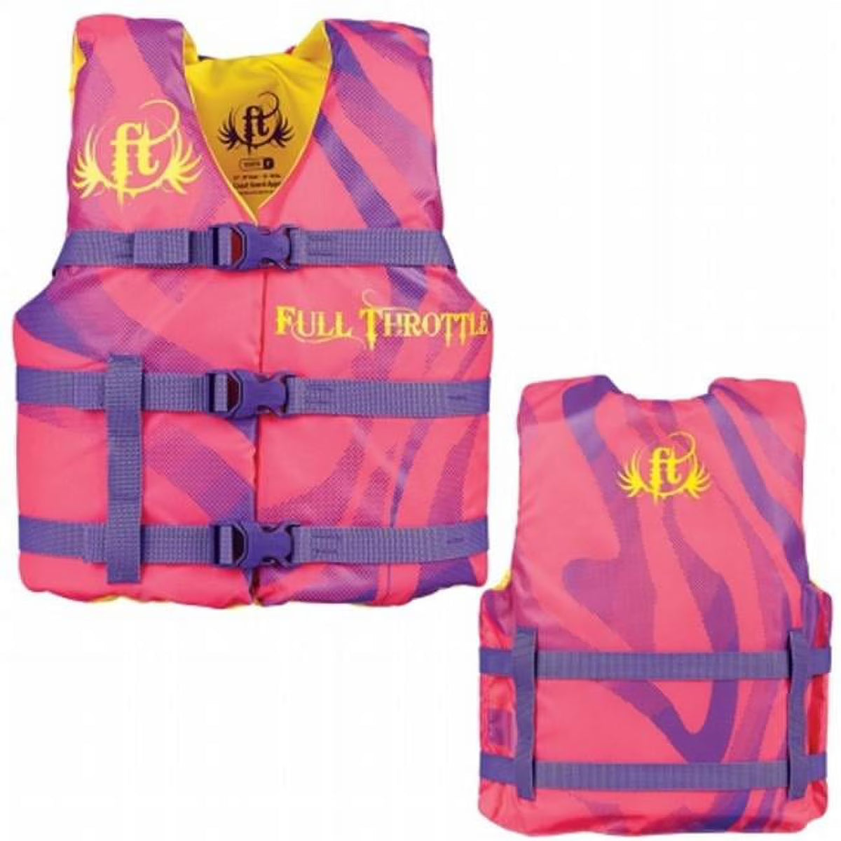 Pink Youth Life Vest O5498
