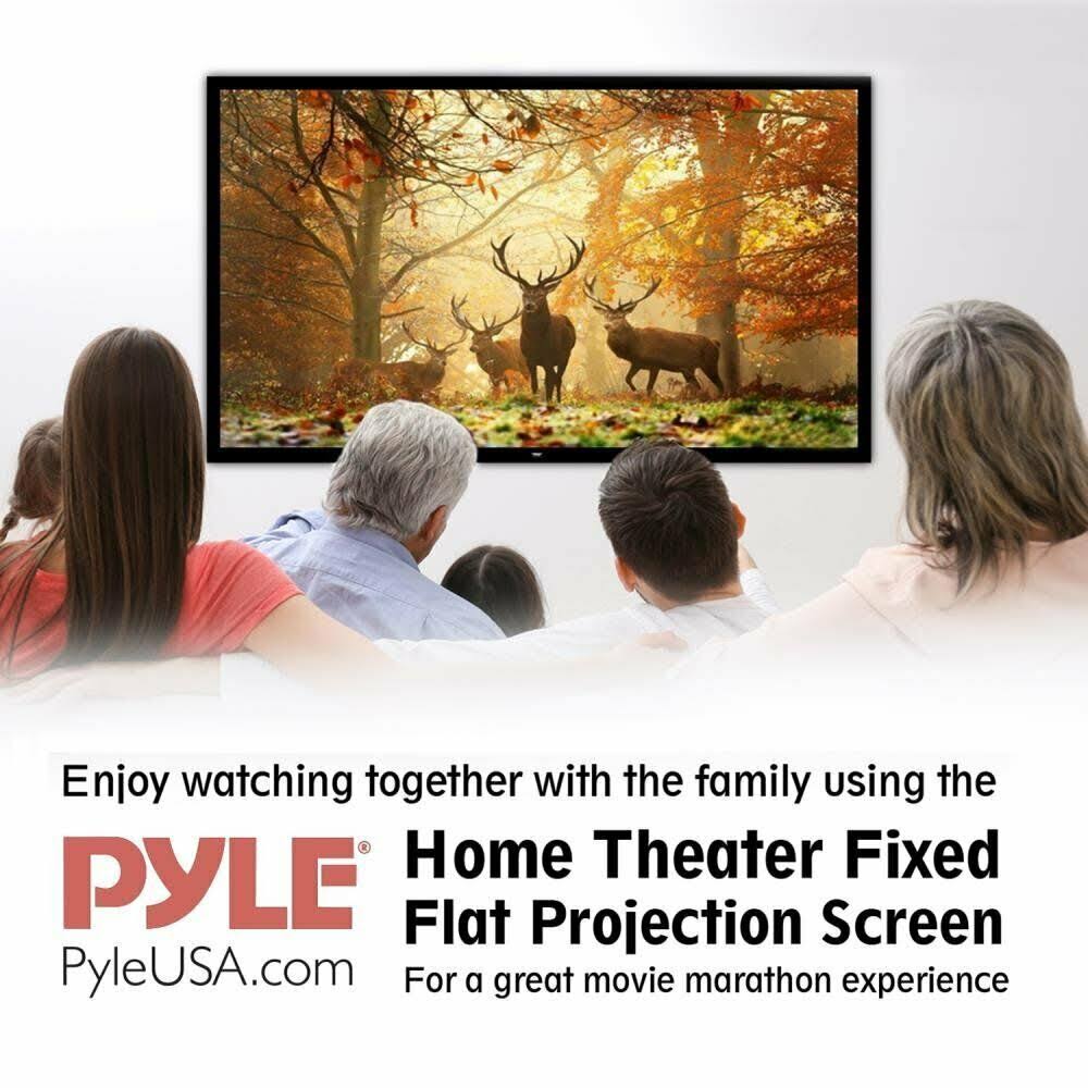 110x22 Fixed Wall-Mount Projector Screen V523044