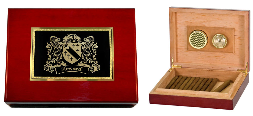 Irish Coat of Arms Humidor U153381
