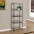 70"H Copper Metal Etagere Bookcase U21869