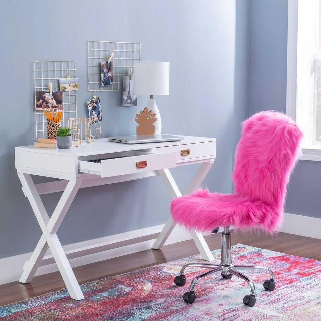 White Writing Desk G4587