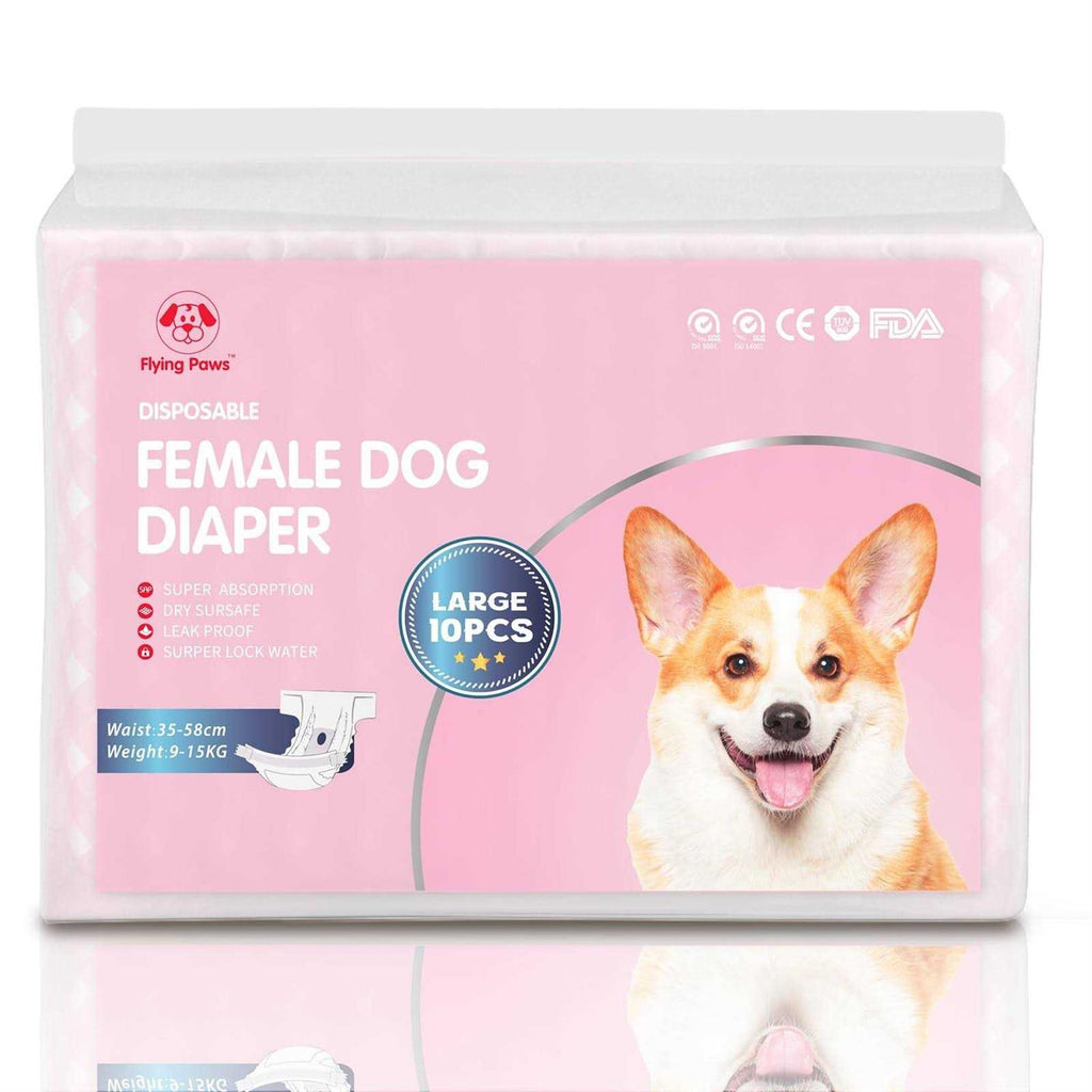 Disposable Female Dog Diapers with Adjustable Elastic Waistline Z67417