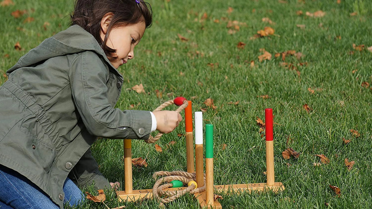Ring Toss Game Set with Rope Tossing Rings N555975