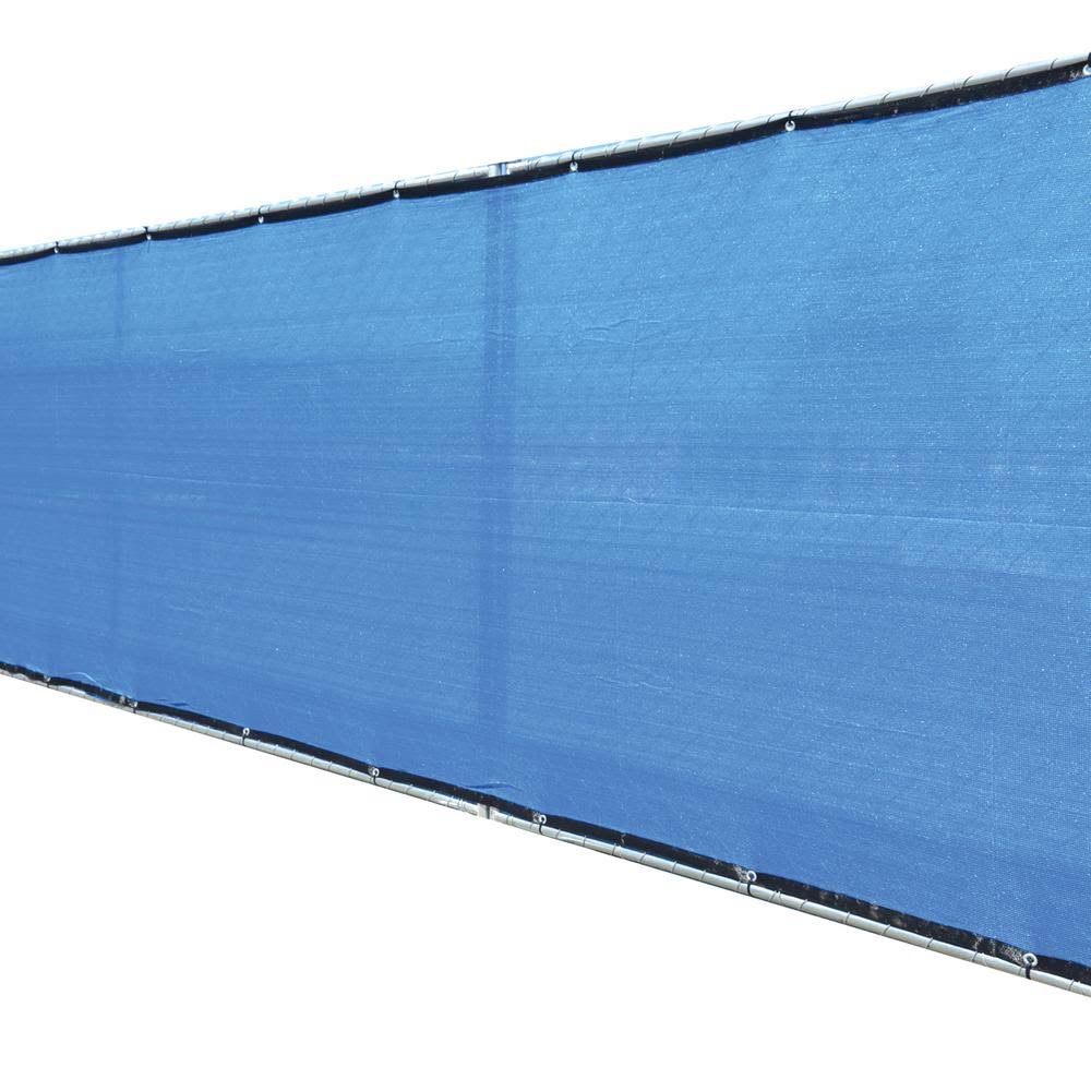 68 in. x 50 ft. Blue Mesh Privacy Screen A5230