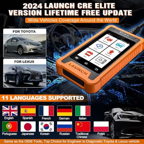 Bi-Directional OBD2 Scanner for Toyota Lexus S848