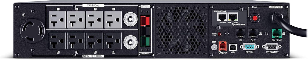 3000VA/3000W 9 Outlets 2U Rack/Tower UPS System W1245