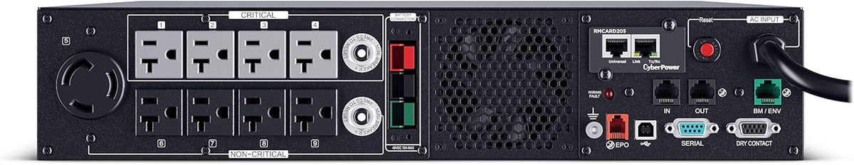 3000VA/3000W 9 Outlets 2U Rack/Tower UPS System W1245