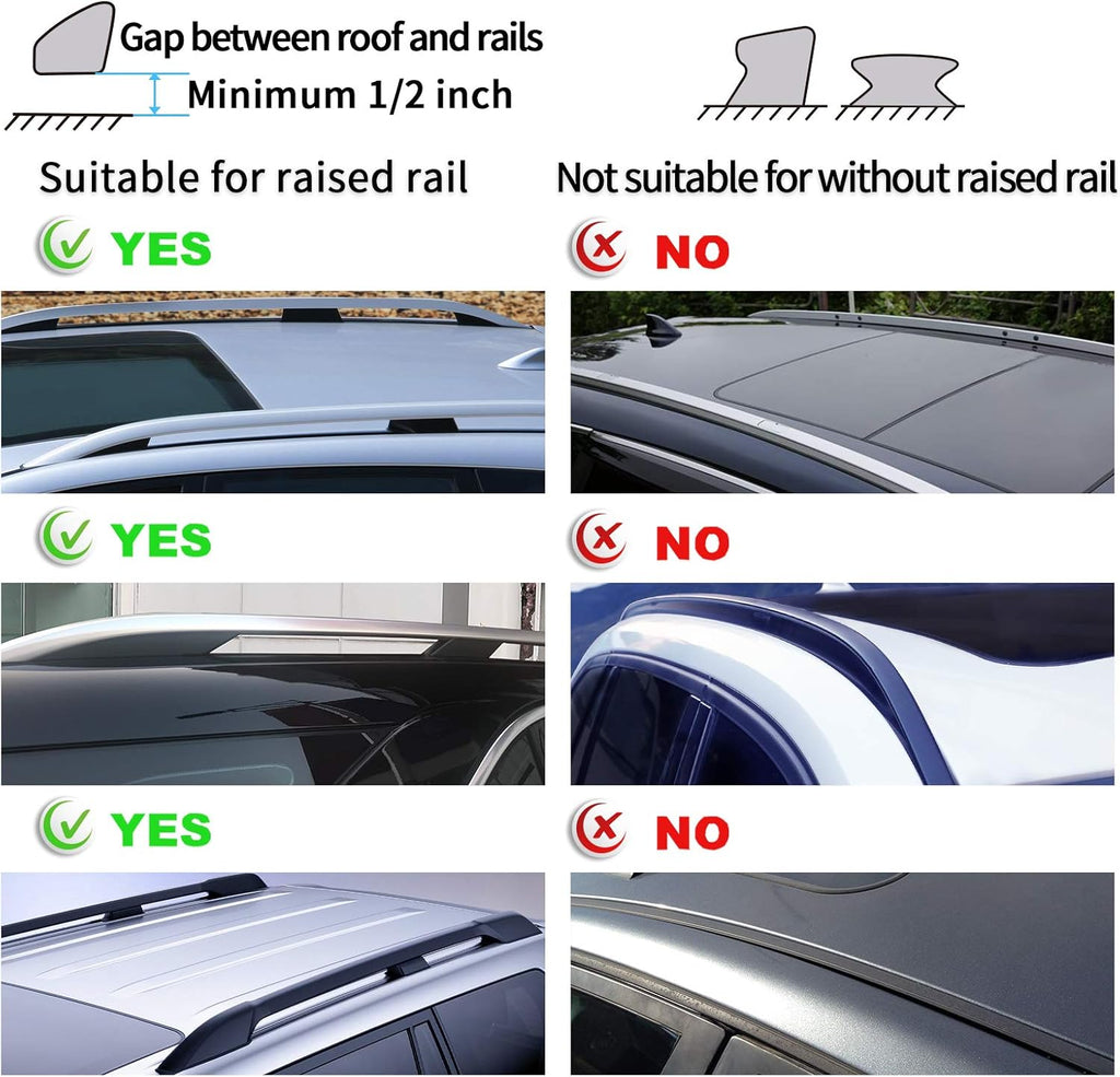 54'' Cross Bars Roof Racks Pack of 2 N20744