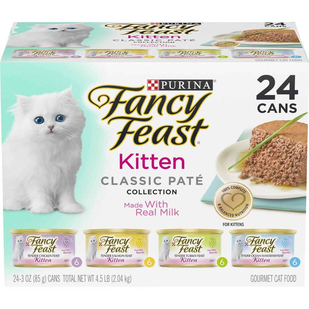 Grain Free Pate Wet Kitten Food Variety Pack F4331
