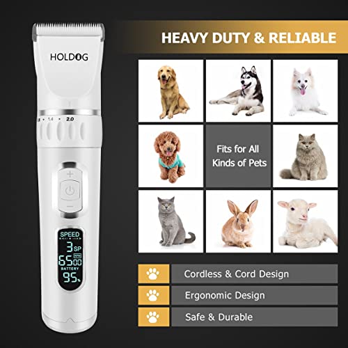 3-Speed Rechargeable Cordless Dog Clippers G613605
