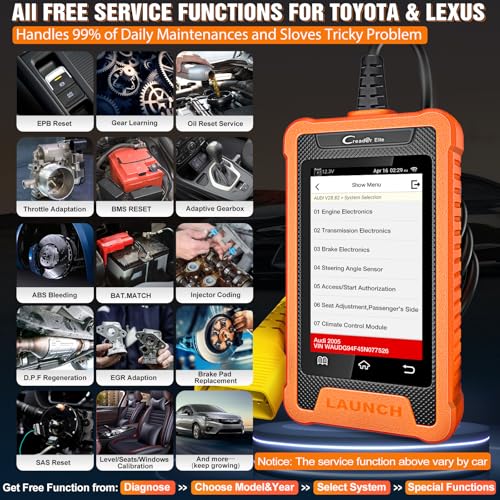 Bi-Directional OBD2 Scanner for Toyota Lexus S848