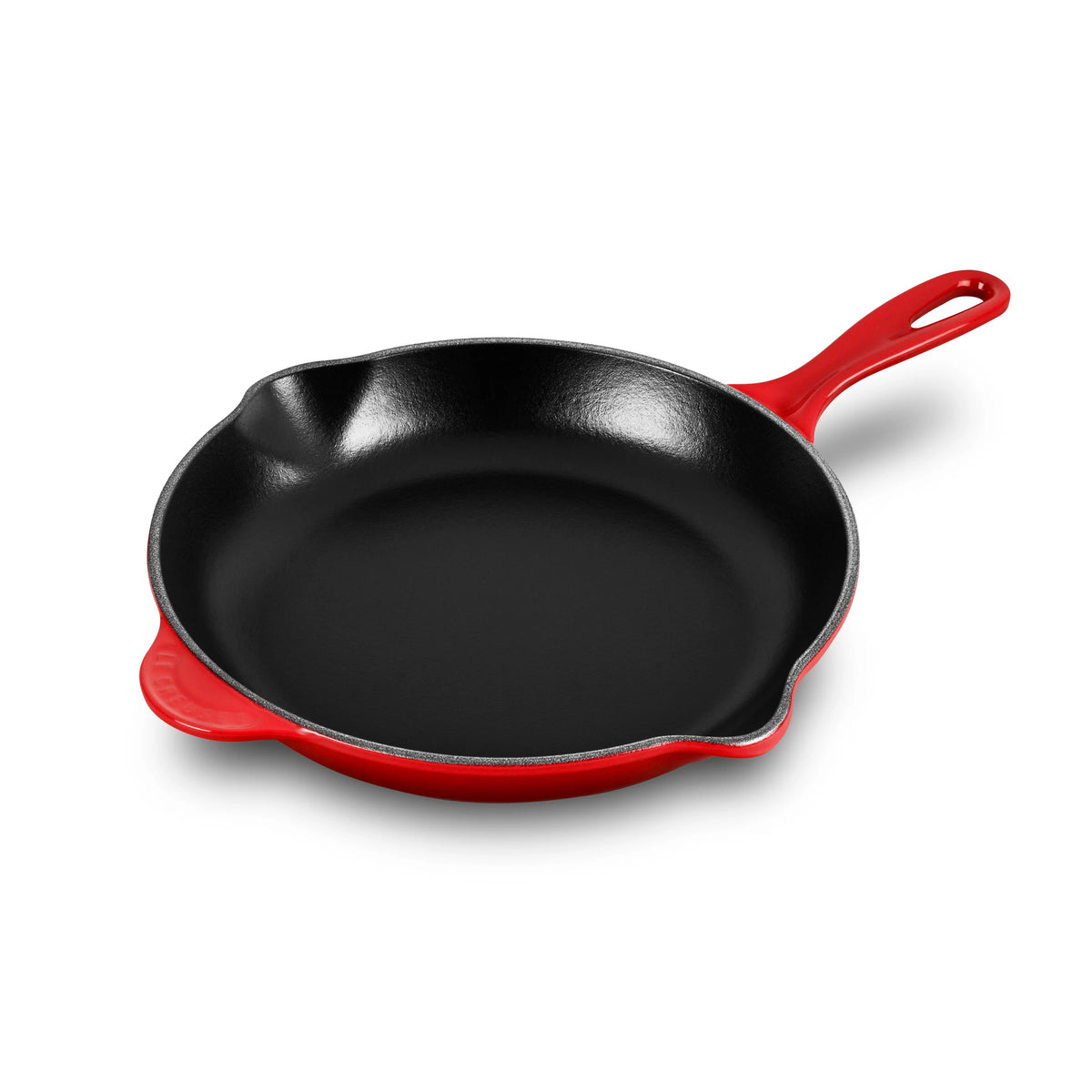 Enameled Cast-Iron 10-1/4-Inch Skillet with Iron Handle C255727