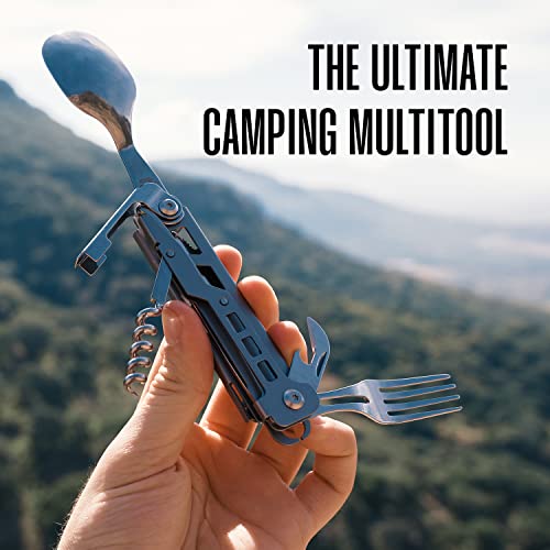 10 In 1 Stainless Steel Pocket Hatchet Multi tool With Sheath U555