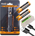 3000 Lumen LED Flashlight with 2 X 5000mAh USB-C Rechargeable Batteries A928