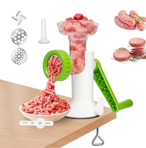 Manual Meat Grinder with Stainless Steel Blades K642