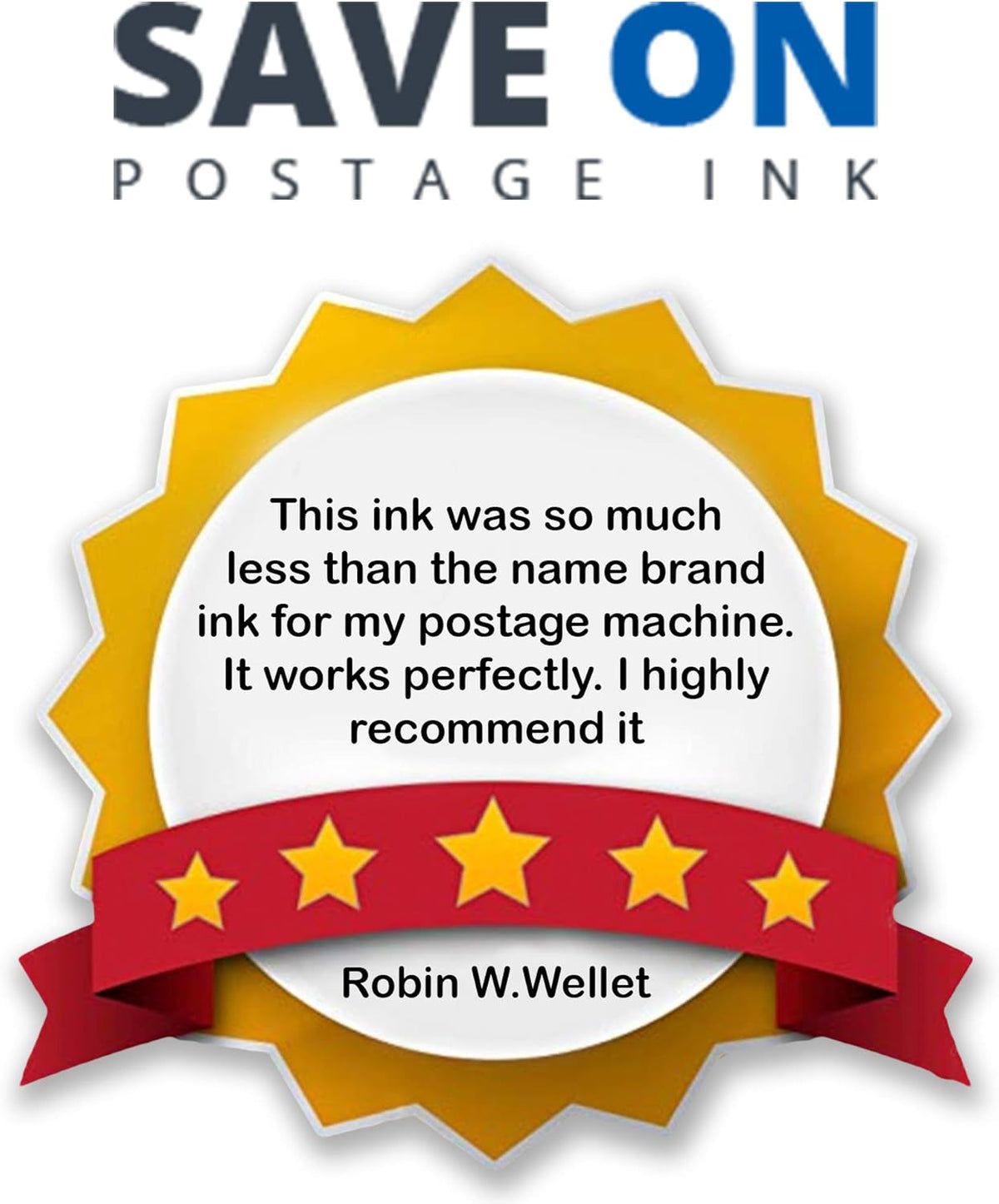 Compatible Red Postage Ink Cartridge H1795