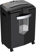 12-Sheet Micro Cut Paper Shredder with 5.2 Gallons Pullout Basket N804709