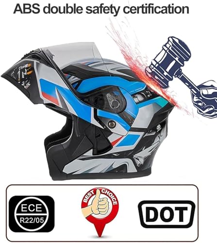 DOT Approved Full Face Motorcycle Helmet L174