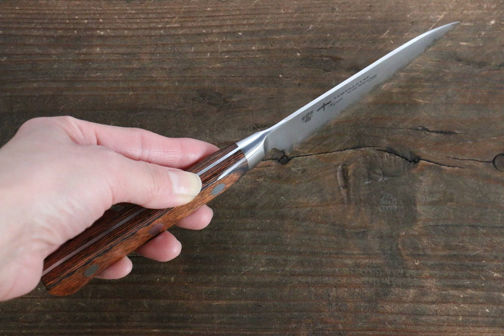 Japanese Damascus Paring Knife 90mm O733