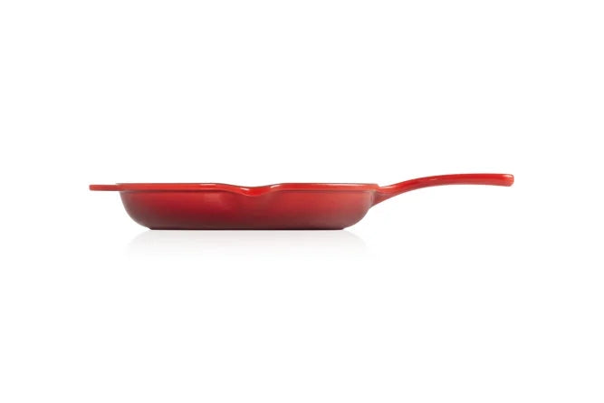 Enameled Cast-Iron 10-1/4-Inch Skillet with Iron Handle C255727