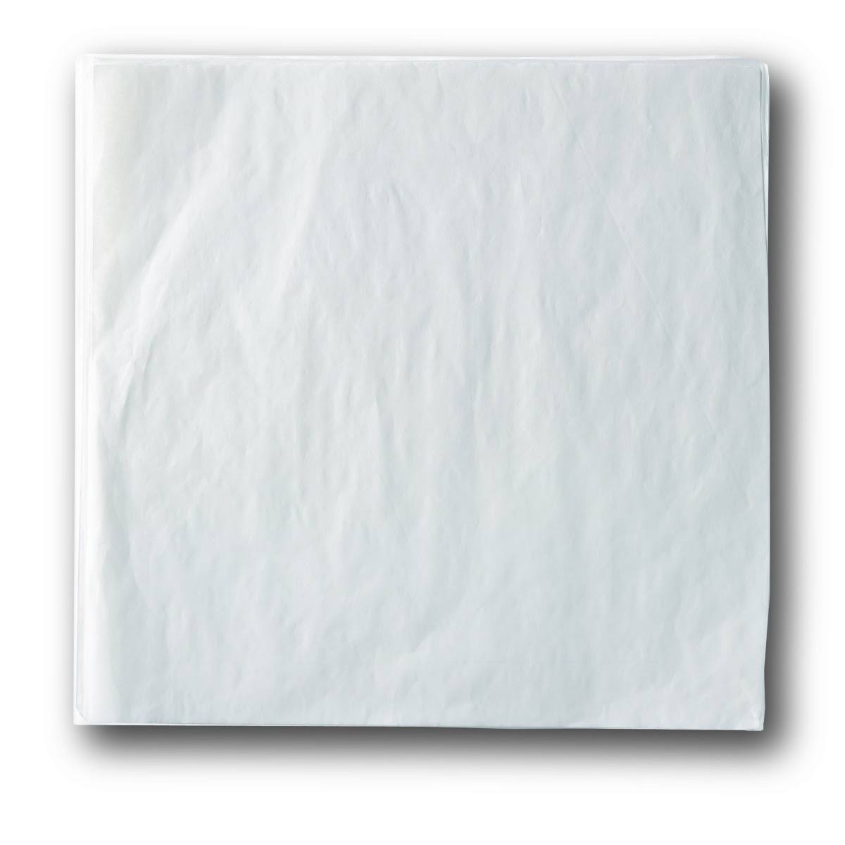 White Double-Open Food-Safe Cone Basket Paper Tissue Liner S772