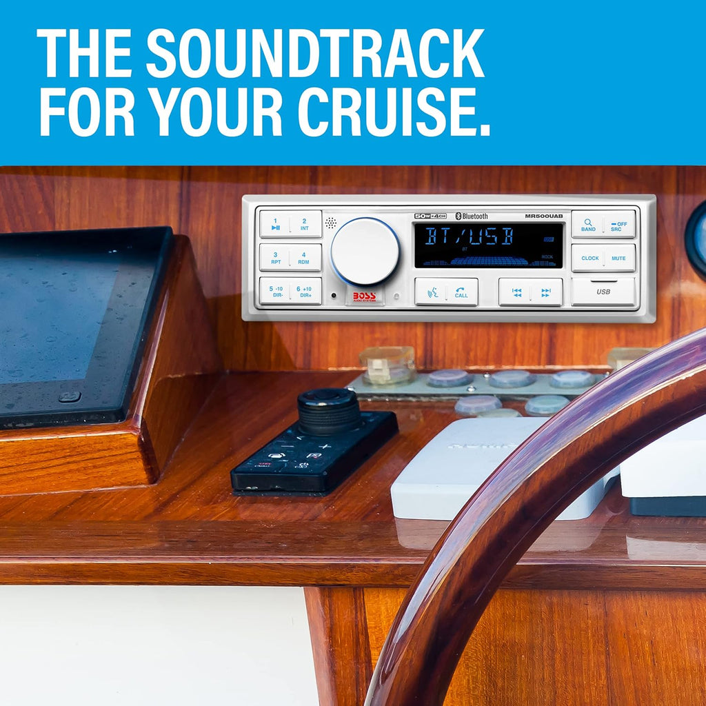 Weatherproof Marine Radio Receiver with Bluetooth C185