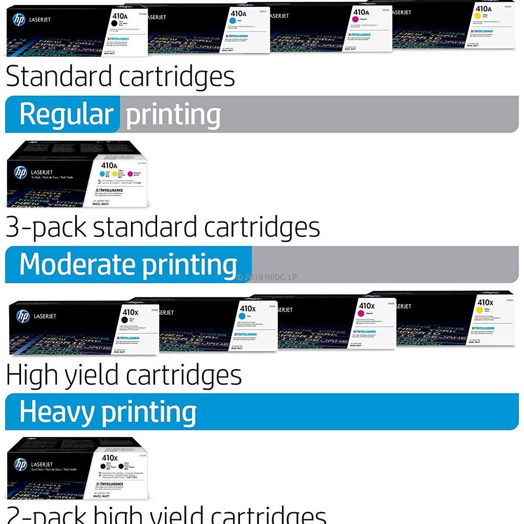 Cyan/Magenta/Yellow LaserJet Toner Cartridges S2894