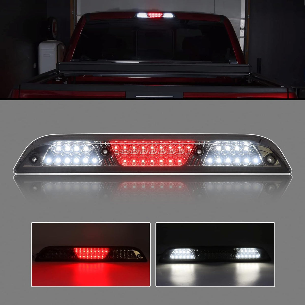 Smoke Lens 3rd Brake Light Cargo Lamp Assembly T387868