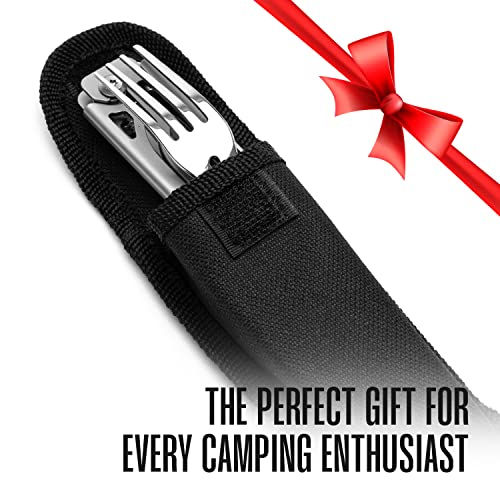 10 In 1 Stainless Steel Pocket Hatchet Multi tool With Sheath U555