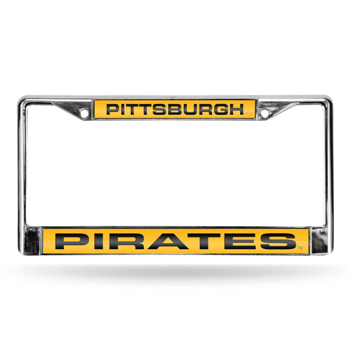 Yellow and Black License Plate Cover U808581