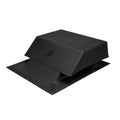 Black Plastic Slant-Back Roof Louver Static Vent D62808