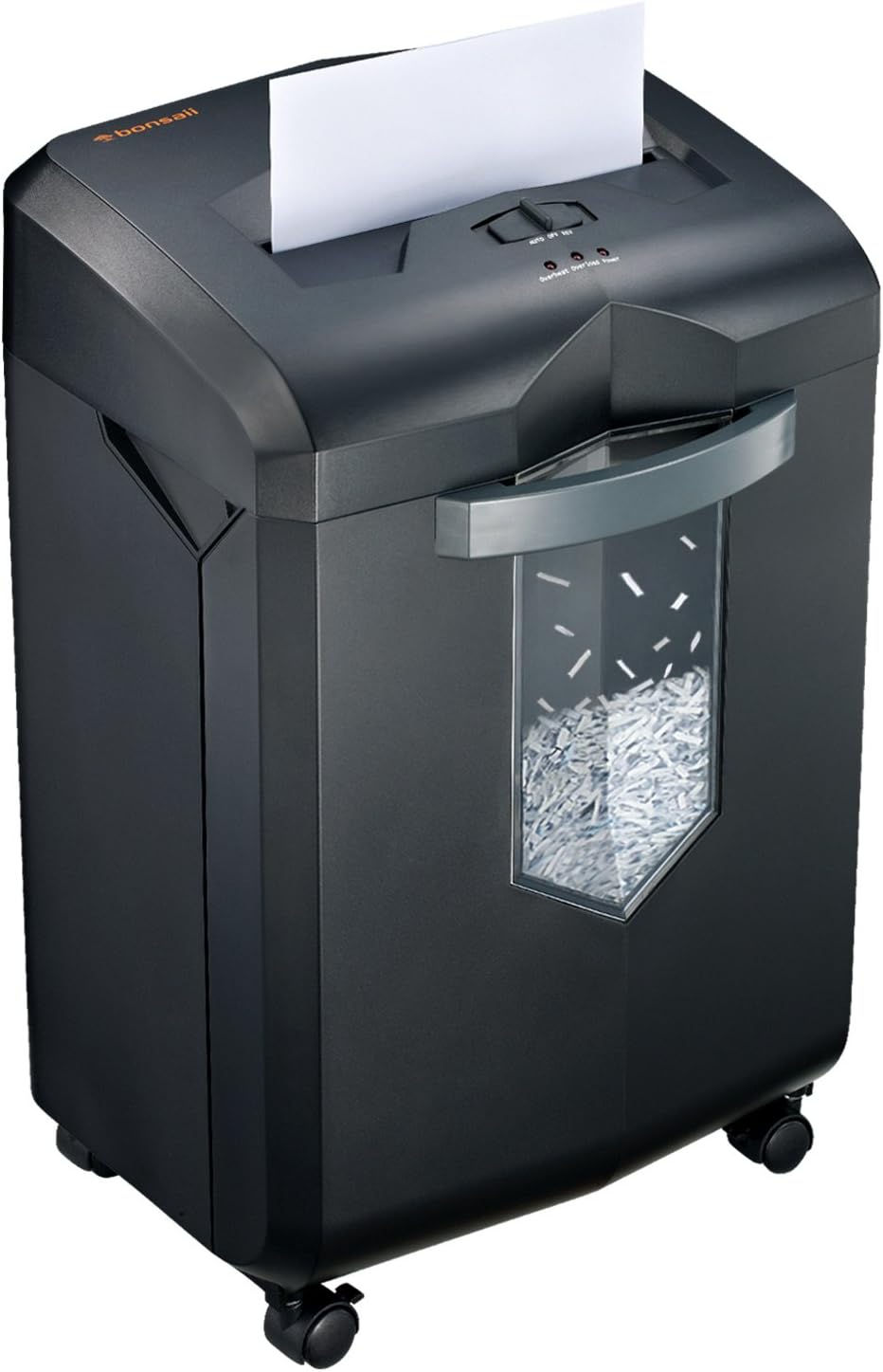 12-Sheet Micro Cut Paper Shredder with 5.2 Gallons Pullout Basket N804709