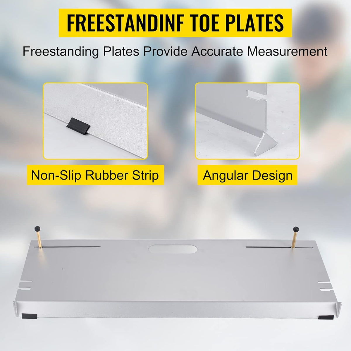 Wheel Alignment Tool with 4 Probes Toe Plates L32048