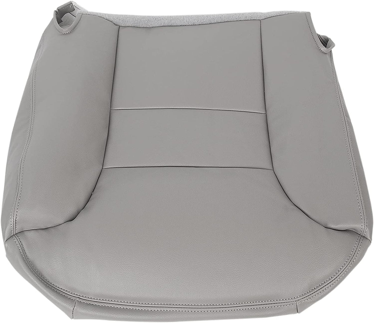Gray Leather Front Driver Side Seat Cover Pack of 2 T16034