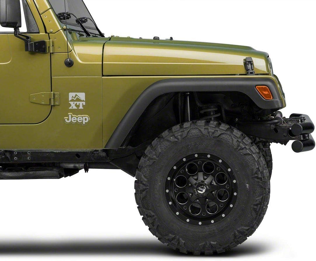 Gloss Black Double Tubular Front Bumper I76139