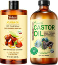 16oz Each 100% Pure Cold Pressed Virgin Carrier Oil Set X9945