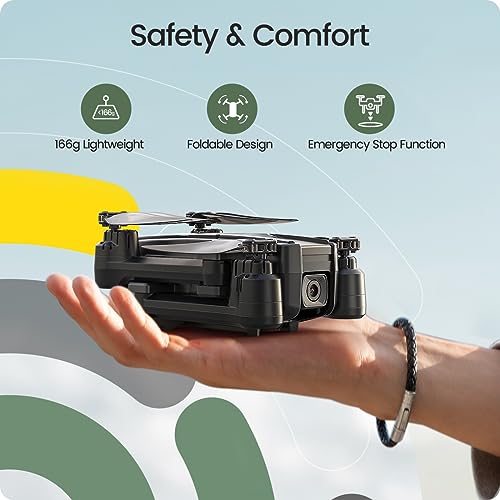 Foldable FPV Drone with 1080P WiFi Camera and Carrying Case G348807